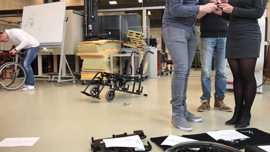 Rolstoel bouwen Groep I